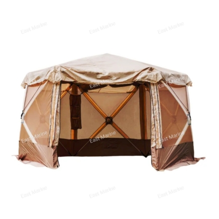 Шатёр СЛЕДОПЫТ быстро сборный 6 стен / 3,35 х 3,85 х 2,25м / 9,3кв.м SANDSTORM (PF-TOR-K11)