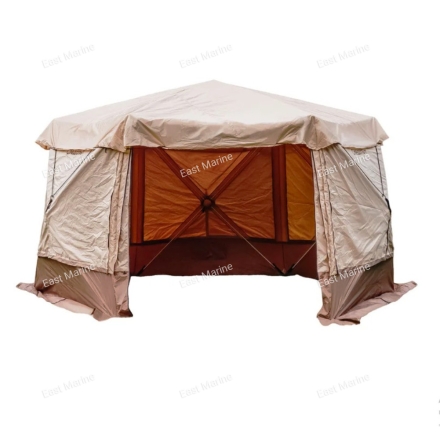 Шатёр СЛЕДОПЫТ быстро сборный 6 стен / 3,35 х 3,85 х 2,25м / 9,3кв.м SANDSTORM (PF-TOR-K11)