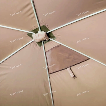 Шатёр СЛЕДОПЫТ быстро сборный 6 стен / 3,35 х 3,85 х 2,25м / 9,3кв.м SANDSTORM (PF-TOR-K11)