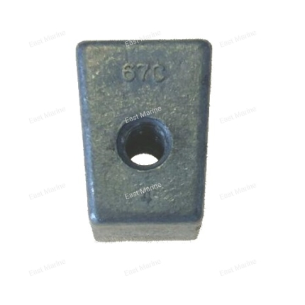 Анод Yamaha 40X, 40V, 50H, F40D, F50F, F60C, F60F снят с нового мотора 67C-45251-00