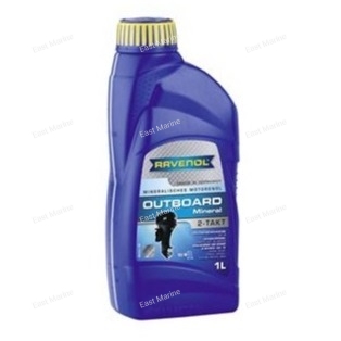 Масло для лодочных моторов RAVENOL Outboardoel 2T Mineral TC-W3 (1л)