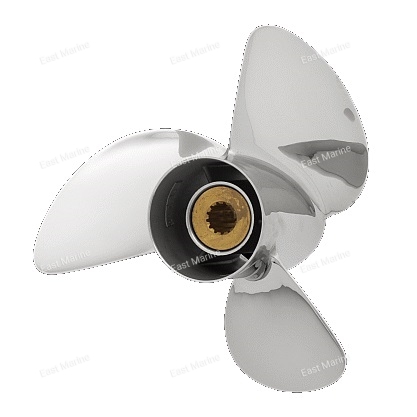 Винт PowerTech для Yamaha SCB3R15P-YS50, шаг 15, 3-х лопастной, правого вращения.