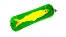 Флэшер Hot Spot Original Green Gold Fish N175