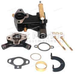 Корпус термостата  Mercruiser 7.4L, 8.2L (замена 16413A3 и 16413A9)