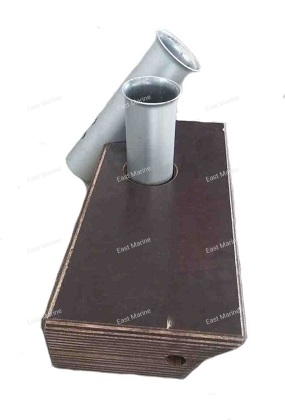 Универсальный крепежный блок УКБ-3А (с 2 держ. спиннинга и площ. для эхолота)