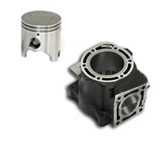 Цилиндр и поршень Yamaha 1300   60Т-W1130-10-8S