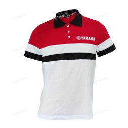 Поло красная/белая Classic, р.M. 90798-C04RD-MD