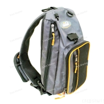Сумка-рюкзак рыболовная &quot;СЛЕДОПЫТ&quot; Sling Shoulder Bag 44х24х17см цвет серый
