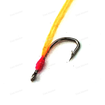 Крючок на корюшку с Бородкой №3 оранжевый