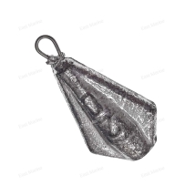 Грузило КАПЛЯ ромбовидная с крылышками OF-SPW-20 20гр