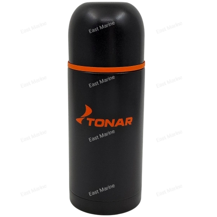 Термос TONAR, 750 мл черный/дополн.пл.чашка (HS.TM-024)
