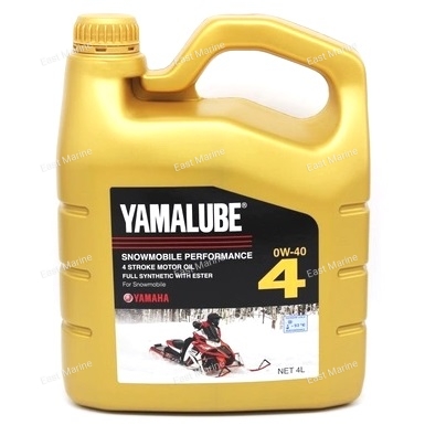 Масло для снегоходов Yamalube, синтетика (4л)  0W40,   90793AS427