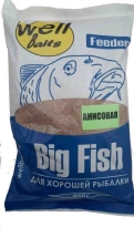 Прикормка Well Baits Big Fish АНИСОВАЯ 950гр