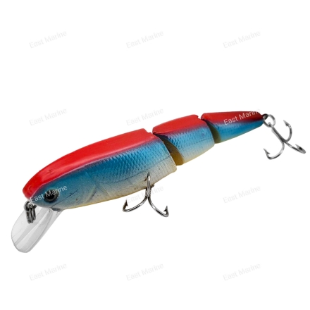 Воблер трёхсоставной SF Fishing Lure HLA14 130мм/22гр red/blue/white (SF-HLA14)