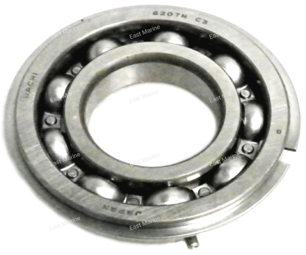 Подшипник  коленвала внутренний  (6207NR) Kawasaki 900/1100/1200Ultra 010-206-04