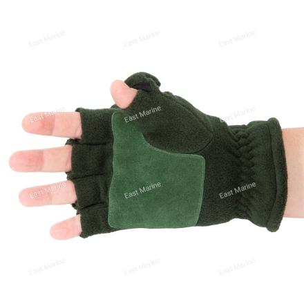 Перчатки-варежки ENVISION флисовые с утеплителем Thinsulate зелёный