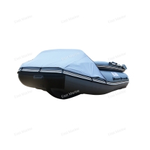 Лодка надувная моторная ALTAIR HD360FB фальшборт с НДНД белый/серый