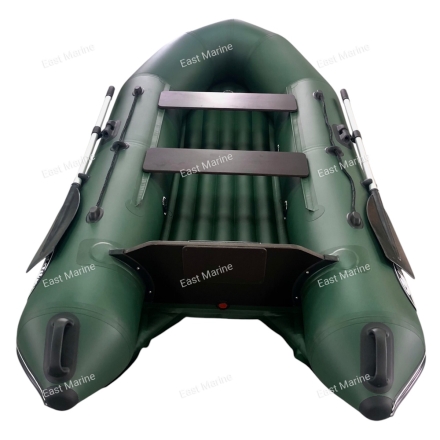 Лодка ПВХ &quot;Бирюса-285&quot;  надувное дно  (зеленая)   B1-02-100