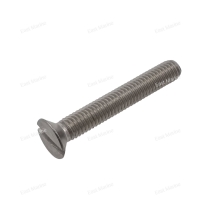 Винт с потайной головкой прямым шлицем М6х40