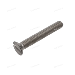 Винт с потайной головкой прямым шлицем М6х40