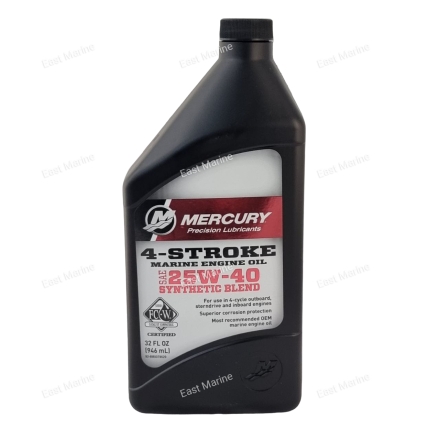 Масло полусинтетическое для 4-х татных двигателей  25W40 0,946 л  92-8MO078629