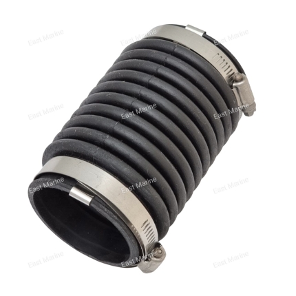 Гофра выхлопная с хомутами 89100