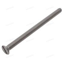 Винт с потайной головкой прямым шлицем М6х90