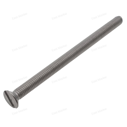 Винт с потайной головкой прямым шлицем М6х90