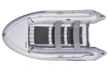 Лодка надувная моторная BADGER AIR LINE ARL420S-GREY с НДНД 4,2м