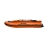 Лодка надувная моторная ALTAIR HD380FB фальшборт с НДНД оранжевый/серый