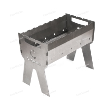 Мангал фигурный &quot;Следопыт&quot; складной, 502х290х400 мм, толщина 2 мм, без шампуров, в сумке