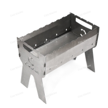 Мангал фигурный &quot;Следопыт&quot; складной, 502х290х400 мм, толщина 2 мм, без шампуров, в сумке