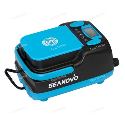 Насос аккумуляторный двухступенчатый HT-999 Seanovo для лодок ПВХ (0,34-1,38 атм)