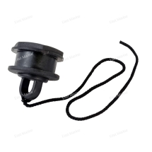 Клапан сливной, чёрный 