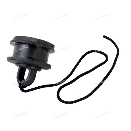 Клапан сливной, чёрный 