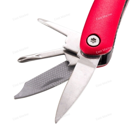 Мультитул (плоскогубцы) &quot;СЛЕДОПЫТ&quot;, 70х33х18 мм, 9 предметов, в чехле, в коробке/96/120/