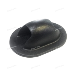 Держатель леера черный