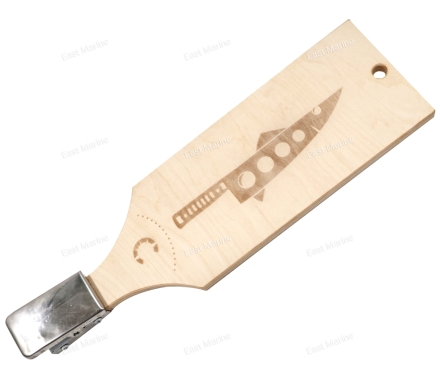 Доска разделочная с прищепкой для рыбы &quot;СЛЕДОПЫТ&quot; 500х150х60 (PF-CWS-P109) 