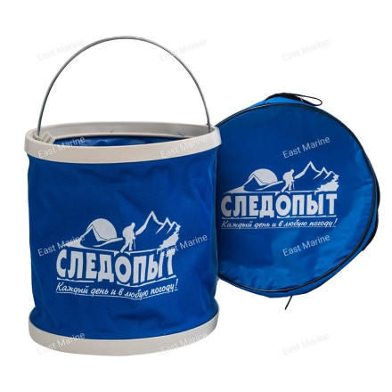 Ведро складное СЛЕДОПЫТ 13л синий PF-CT-F15