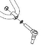 Опора крепления лыжи Ski Doo                 08-203-01