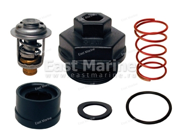 Термостат, к-т, Johnson V6 Offshore (133 по фаренгейту)