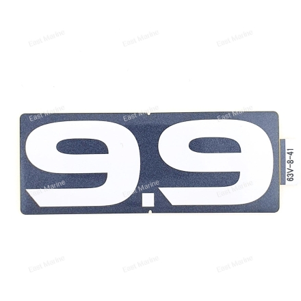 Наклейка 9.9F, 9.9G      63V-42678-41