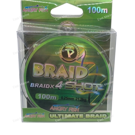 Леска плетёная Braid Shot  0,25 мм. 21,2 кг   LP-25