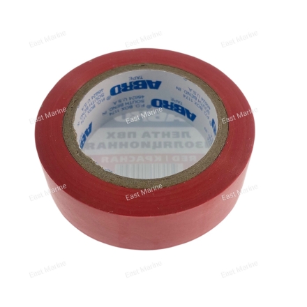 Изолента красная (19 мм х 9,1 м) ABRO    ET-912-RD