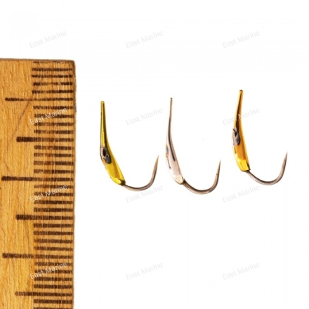 Блесна на корюшку АСТРА 10мм серебро//зелёнка/каро (K10A-S/ZK)