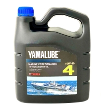 Масло Yamalube 4 SAE 10W-40 API SJ Marine Mineral Oil (4 л) 90790BS466