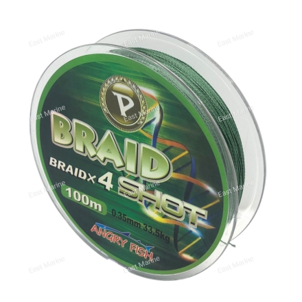 Леска плетёная Braid Shot  0,35 мм. 33,5 кг LP-35