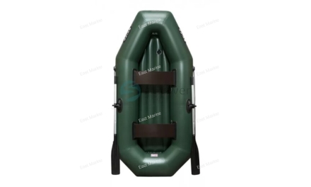 Лодка надувная гребная Skiff-280НД надувное дно серый