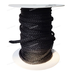 Шнур леерный 12 мм, чёрный    SF20254-12B