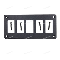 Панель для включателей 5 шт Алюминий SF50851-5P